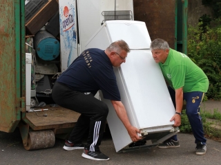 Gyűjtőakció a Rómain: mindent bele! - fotó: 