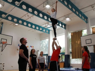 Edzésben a "spártaiak" - fotó: 