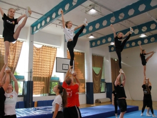 Edzésben a "spártaiak" - fotó: 