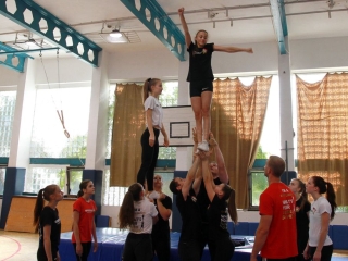 Edzésben a "spártaiak" - fotó: 