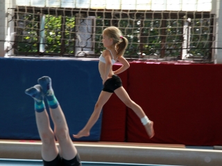 A Bánkiban edzenek a tornászok! - fotó: 