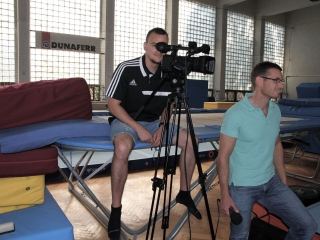 A Bánkiban edzenek a tornászok! - fotó: 