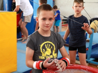 A Bánkiban edzenek a tornászok! - fotó: 