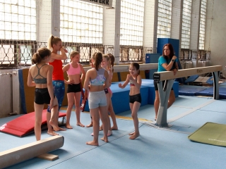 A Bánkiban edzenek a tornászok! - fotó: 