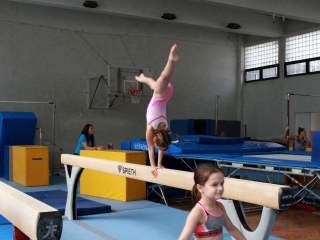 A Bánkiban edzenek a tornászok! - fotó: 