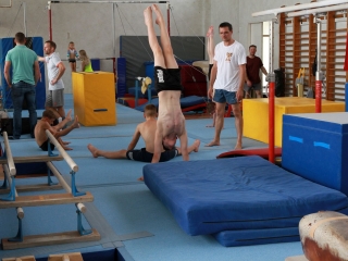 A Bánkiban edzenek a tornászok! - fotó: 