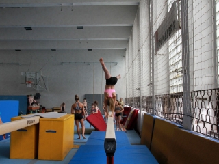 A Bánkiban edzenek a tornászok! - fotó: 