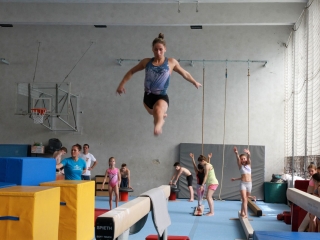 A Bánkiban edzenek a tornászok! - fotó: 