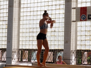 A Bánkiban edzenek a tornászok! - fotó: 