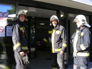 Tűz a Fabó Éva Sportuszodában - fotó: 