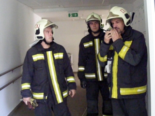 Tűz a Fabó Éva Sportuszodában - fotó: 