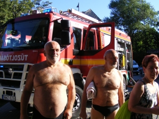 Tűz a Fabó Éva Sportuszodában - fotó: 