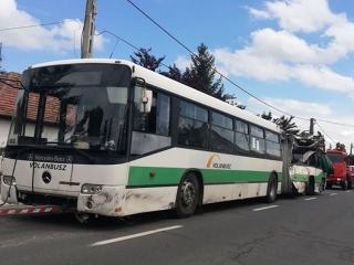 Képtár a lopott busz mentése utánról - fotó: 
