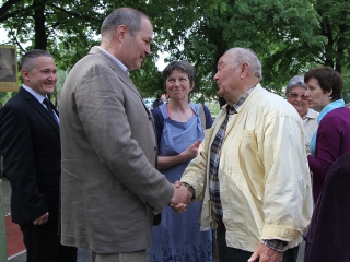 Új atlétikai pálya a Vasváriban - fotó: Sándor Judit