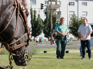 Lovasok a Lajos-köveknél - fotó: 