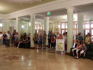 Művészetterápiás tárlat a Bartókban - fotó: 