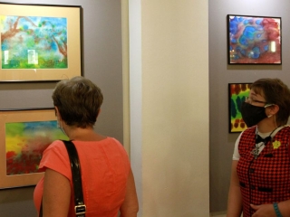 Művészetterápiás tárlat a Bartókban - fotó: 