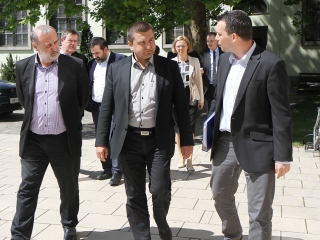 Államtitkári látogatás - fotó: Sándor Judit