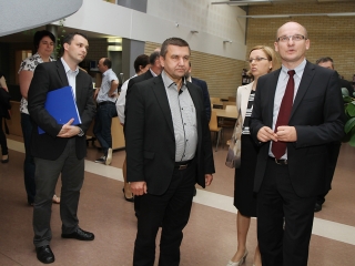 Államtitkári látogatás - fotó: Sándor Judit