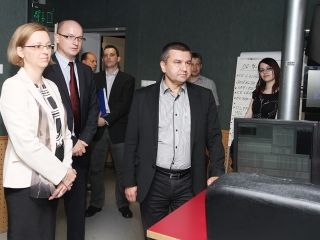 Államtitkári látogatás - fotó: Sándor Judit