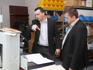 Államtitkári látogatás - fotó: Sándor Judit