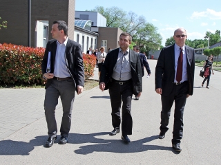 Államtitkári látogatás - fotó: Sándor Judit