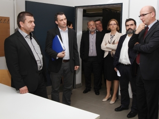 Államtitkári látogatás - fotó: Sándor Judit