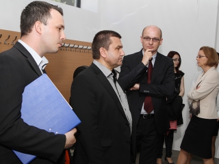 Államtitkári látogatás - fotó: Sándor Judit