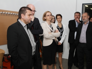 Államtitkári látogatás - fotó: Sándor Judit