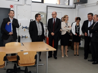 Államtitkári látogatás - fotó: Sándor Judit