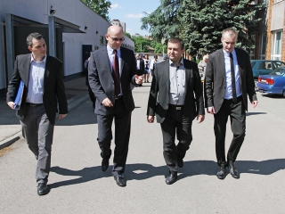 Államtitkári látogatás - fotó: Sándor Judit