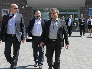 Államtitkári látogatás - fotó: Sándor Judit