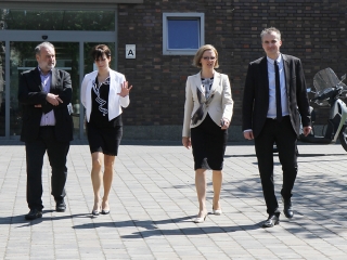 Államtitkári látogatás - fotó: Sándor Judit