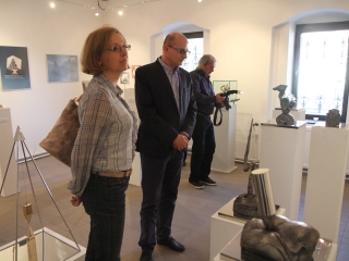 Gombi kiállítása Ráckevén - fotó: Ónodi Zoltán