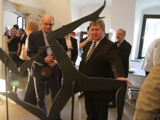 Gombi kiállítása Ráckevén - fotó: Ónodi Zoltán