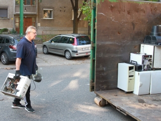 Négy városrészben folytatódott a gyűjtés - fotó: 