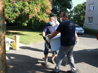 Négy városrészben folytatódott a gyűjtés - fotó: 