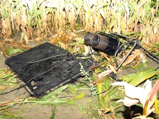 Hőlégballon tragédiája Vál közelében - fotó: 