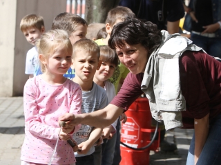 Nyílt nap a mentőknél - fotó: Sándor Judit