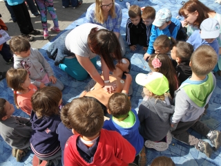 Nyílt nap a mentőknél - fotó: Sándor Judit