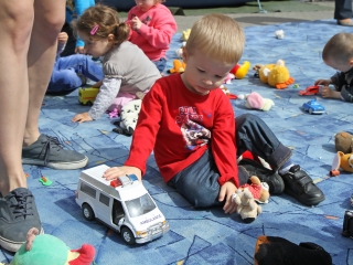 Nyílt nap a mentőknél - fotó: Sándor Judit