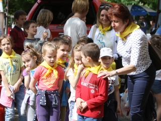 Nyílt nap a mentőknél - fotó: Sándor Judit