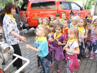 Nyílt nap a mentőknél - fotó: Sándor Judit