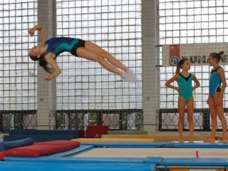 Toborzó a Dunaferr tornászainál! - fotó: 