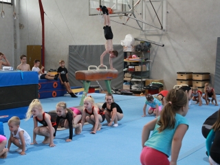 Toborzó a Dunaferr tornászainál! - fotó: 