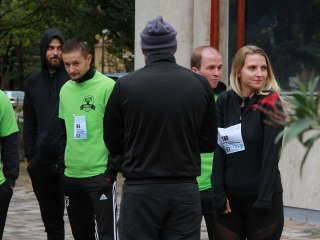 "Fuss velünk, fuss értünk!" - jótét akció a belvárosban - fotó: 