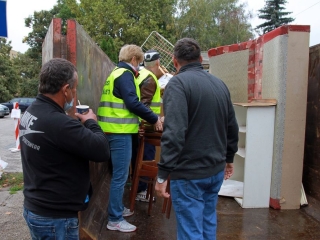 Lomtalanítás a Római városrészben - fotó: 