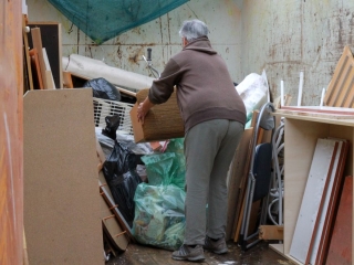 Lomtalanítás a Római városrészben - fotó: 