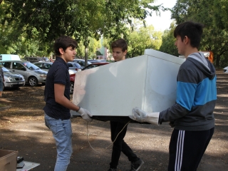 Több városrész is megszabadult a hulladéktól - fotó: 