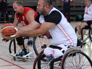 Kerekesszékes kupadöntő a Campus Arénában - fotó: 